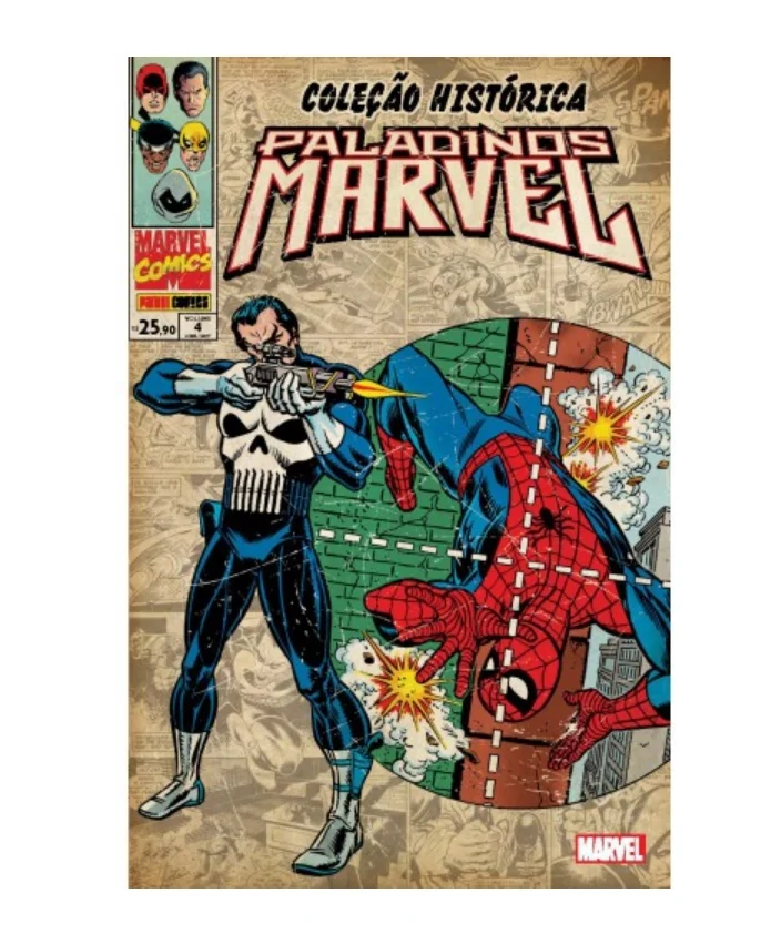 COLEÇÃO HISTÓRICA – PALADINOS MARVEL Nº 04