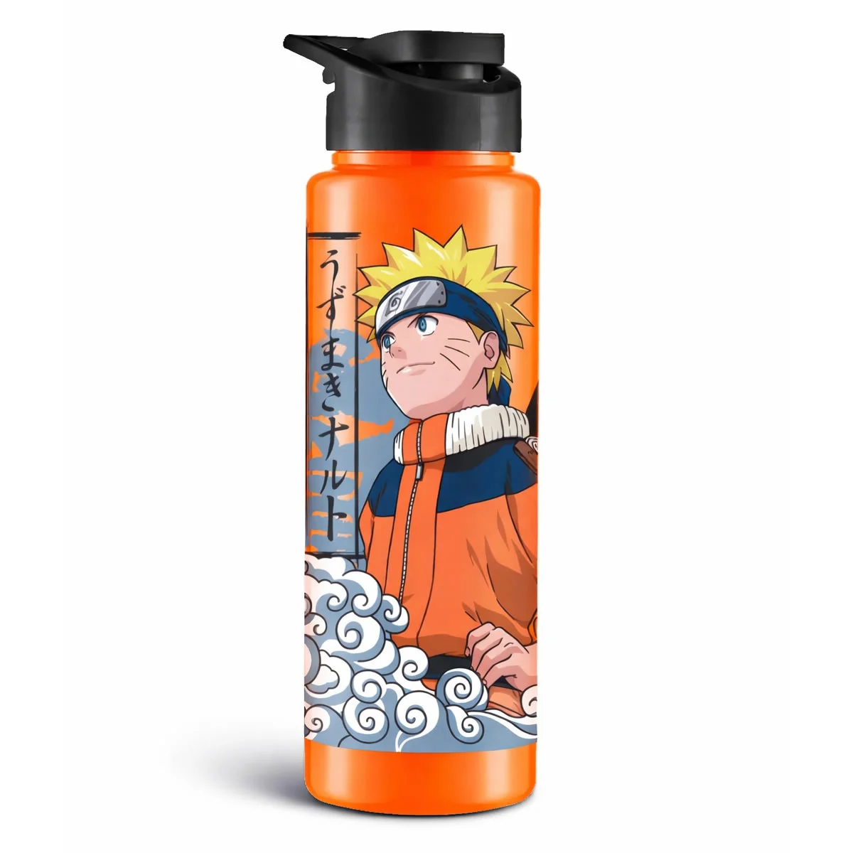 Garrafa Ninja Naruto 750ml, Prática, Leve e Resistente