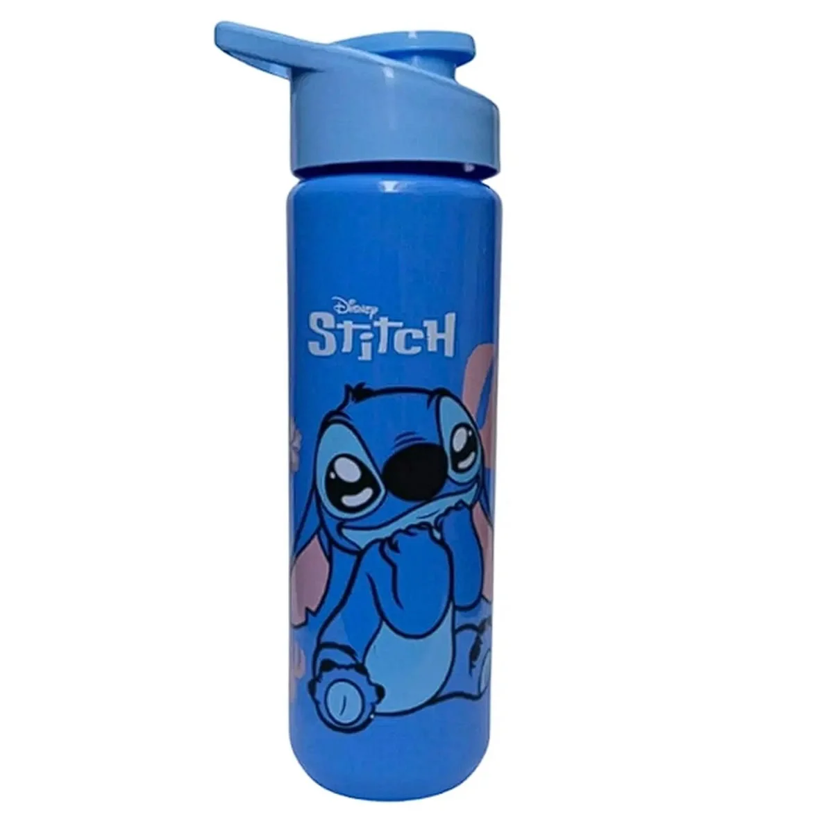 Garrafa Squeeze Stitch 700ml PET Portátil Hidratação Prática com Design Divertido