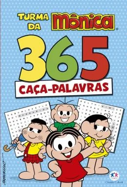 Livro 365 Caça Palavras Da Turma Da Mônica - Ciranda Cultural